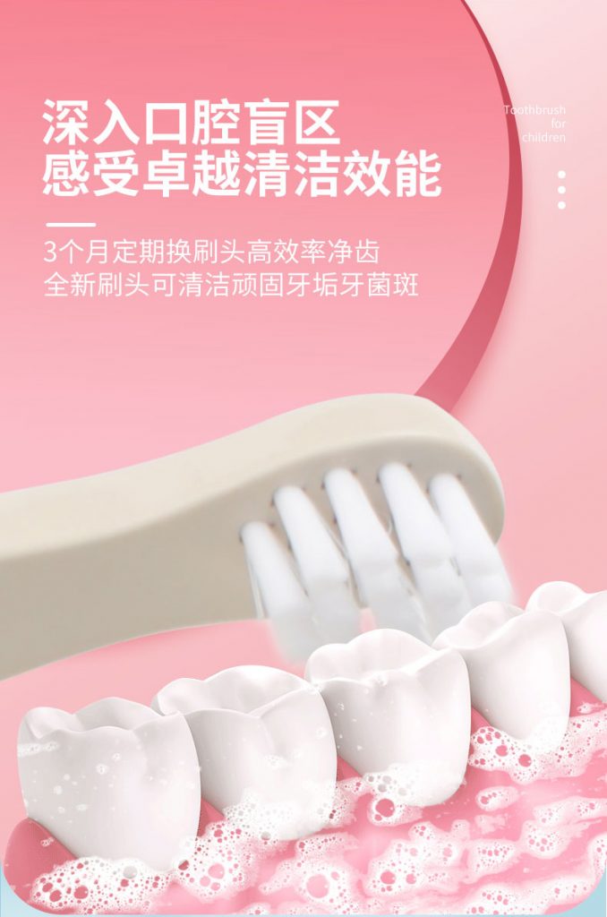 3个月定期换刷头高效率净齿