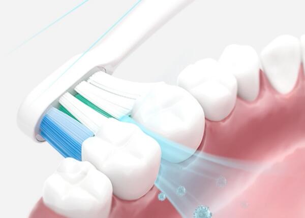 圆头声波电动牙刷刷牙操作 圆头电动牙刷如何使用